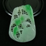 jade carved pendant